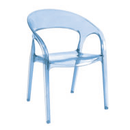 透明扶手餐椅/书椅/水晶