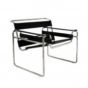 Wassily Chair/真皮椅子/不锈